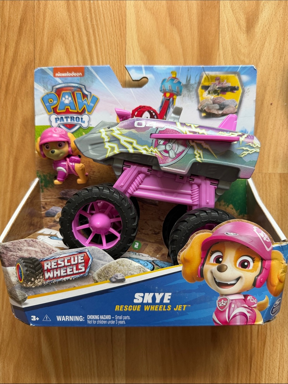 •PAW PATROL• SKYE Air Rescue Hero Claw + Rescue Wheels Jet Plane toys NWT NIB - Picture 2 of 15